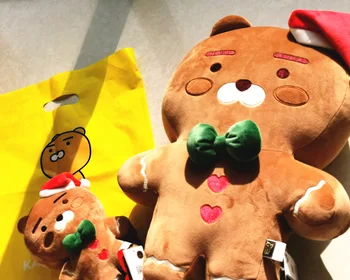 20/50cm Jõulud piparkoogid mees RYAN täistopitud nukk armas lõvi -, plüüš-mänguasi kawaii jõulukink sõbranna festival kingitus