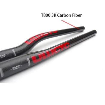 2020 Hot Müük Carbon Ultralight Mägi Jalgratta Lenkstangi 31.8*580-740mm Täielikult süsinikkiust MTB Jalgratta Lenkstangi Jalgrattasõit Lenkstangi