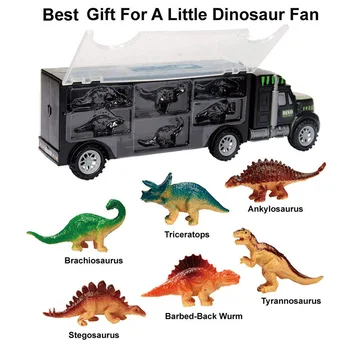 Auto Mänguasjad Poistele Plastikust Interaktiivne Auto Mänguasjad Lastele Diecast Dinosaurus Autod Veoauto Mänguasi, Transport Sõiduki Kids Sünnipäeva Gi