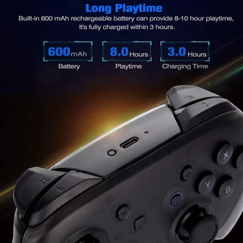 Traadita Lülita Kontroller Bluetooth-Gamepad Jaoks Nintend Switch Pro /Lite Mäng Juhtnuppu
